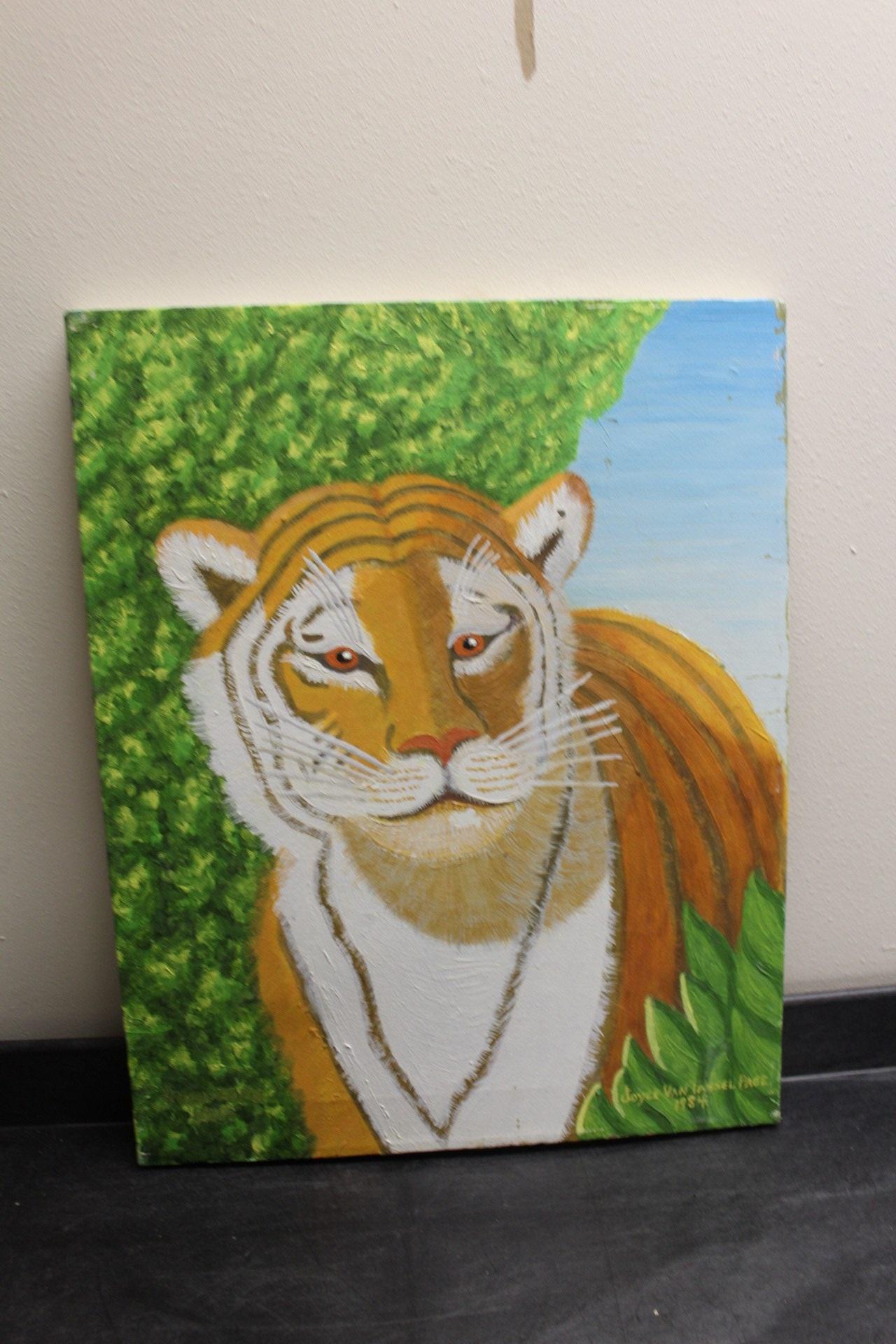 An Oil on Canvas by Joyce Van Tassel Page