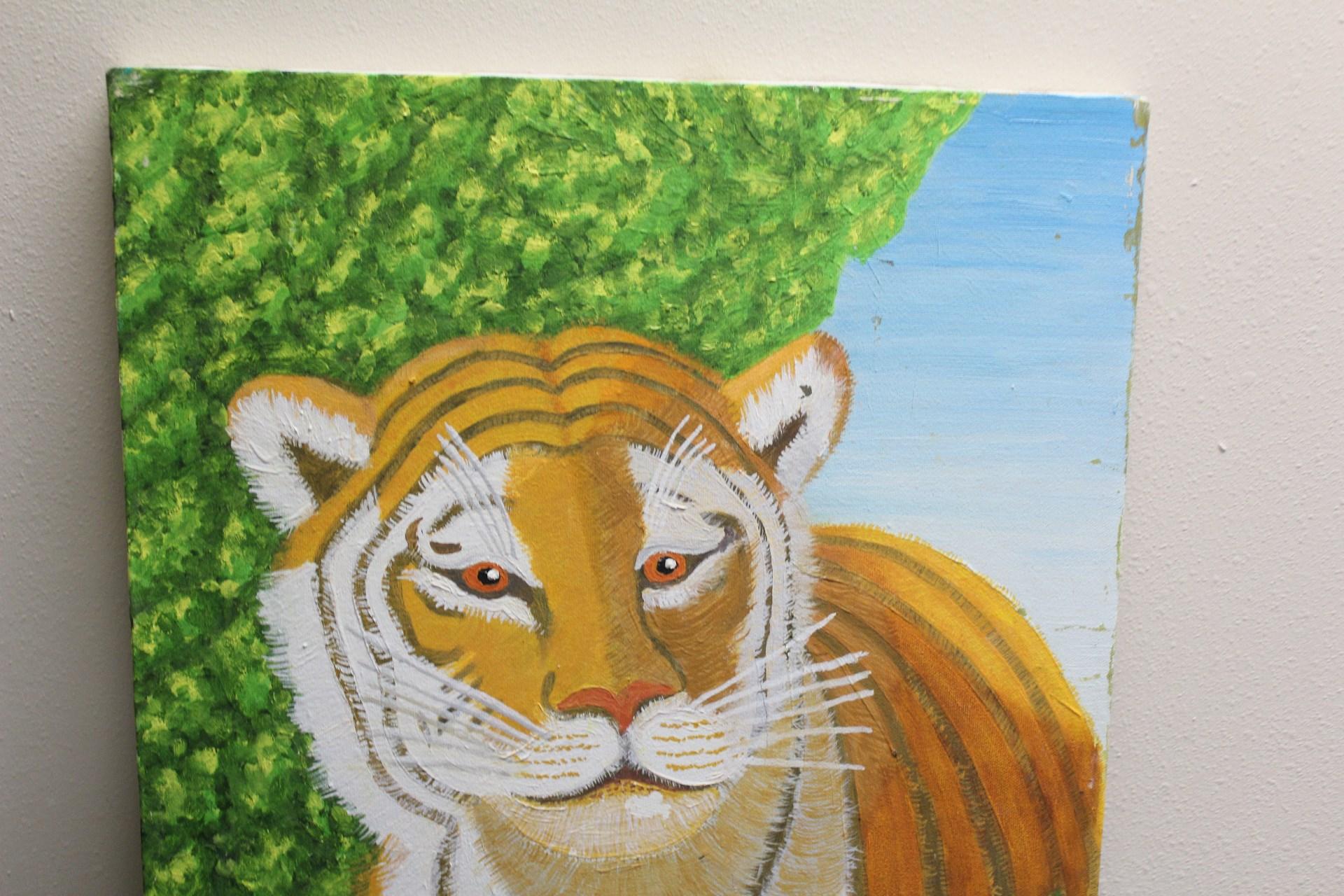 An Oil on Canvas by Joyce Van Tassel Page