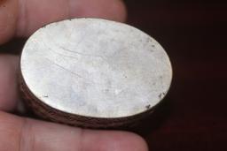 A Small Chinese Stone Trinket Box