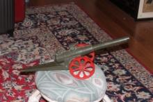 Cast Iron and Metal Cannon