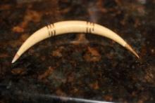 Some Sort of a Carved Tooth