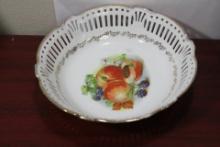 A German Reticulated Fruit Bowl