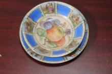 Lot of 2: Fruit Bowl and a Small Plate