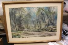 Signed and Numbered J.R.Hamil Print