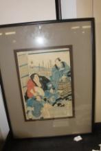 Antique Japanese Woodblock Print