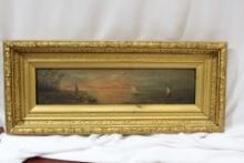 An Antique 19th Century Oil on Board