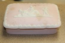 Jasperware Ceramic Trinket Box