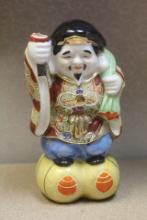 Japanese Figural Saki Bottle