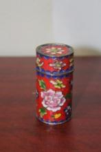 A Chinese Cloisonne Toothpick Holder