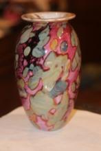 Robert Eckholt Art Glass Vase
