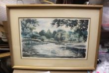 Signed and Numbered J.R.Hamil Print