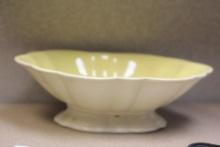 Marked Yellow Bowl