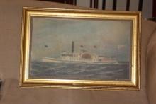 After Antonio Jacobsen Framed Print on Canvas