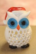 Ceramic Santa Owl