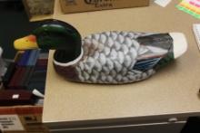 Large Wooden Chinese Duck Decoy