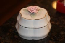 Porcelain Music Trinket Box