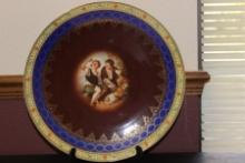 A Beehive (?) Charger - Beehive mark on the back