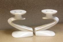 Pair of candle holders