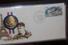 The American-France Commemorative Coin and Stamp Collection