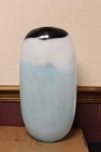 A Tall Art Glass Vase