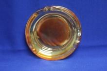 A Carnival Glass Ashtray