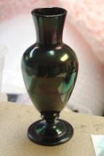 Iridescent Art Glass Vase