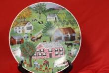 A Bavaria Collector's Plate