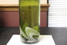 An Art Glass Cylinder Vase
