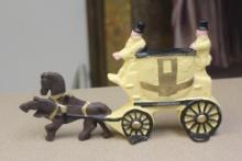 Cast iron door stopper