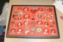 Lot of Chairman Mao Pins