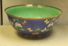 Antique Chinese Cloisonne Bowl