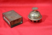 Lot of 2 Brass Articles