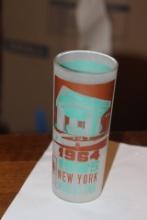 New York World' Fair Glass Tumbler