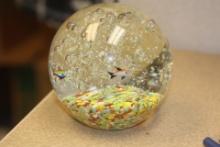 Millifiori Art Glass Paperweight