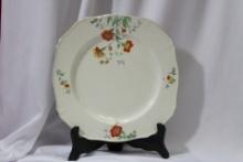 An English Square Salad Plate