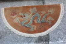 Deco Style Dragon Rug