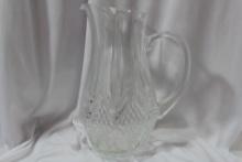 A Pressed Glass Pitcher
