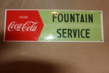 Coca Cola Porcelain Sign
