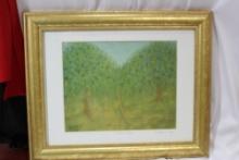 A Signed R. Williams Print/Lithograph