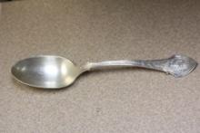 Ornate Sterling Serving Spoon
