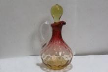 An Art Glass Cruet