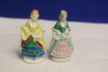 Lot of 2 Occupied Japan Figurine