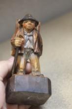 Well Carved Wooden Figurine