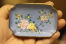 Antique Chinese Small Rectangular Dish