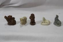 Lot of 5 Wade Figurines