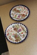 Lot of 2 Kutani Bread Plates