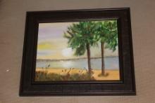 Oil on Board Scenic Motief