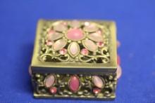 A Metal Trinket Box