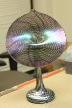 Signed Jack in the Pulpit Artglass Vase