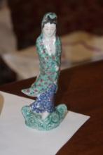 Chinese Famille Verte Figurine